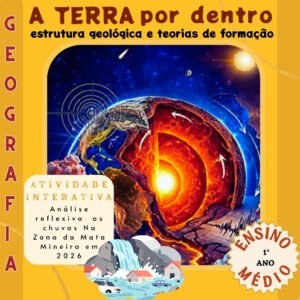 A Terra por dentro: estrutura geológica e teorias de formação